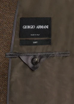 Giorgio ArmaniMen's Textured Wool and Cashmere G Line Sport Coat