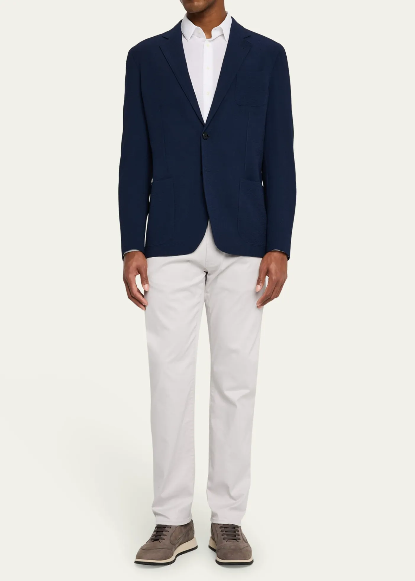 Giorgio ArmaniMen's Upton Seersucker Sport Coat
