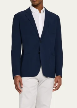 Giorgio ArmaniMen's Upton Seersucker Sport Coat