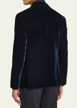 Giorgio ArmaniMen's Velvet Notch Lapel Dinner Jacket