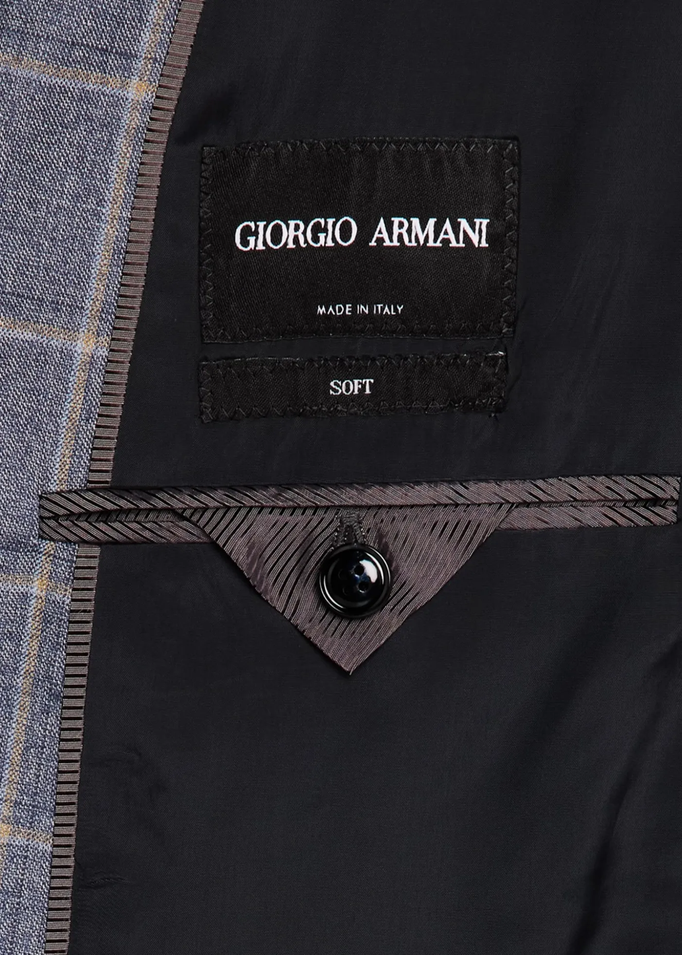 Giorgio ArmaniMen's Windowpane Sport Coat
