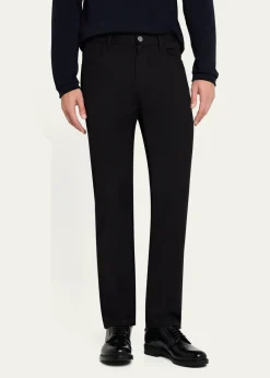 Giorgio ArmaniMen's Wool Twill 5-Pocket Pants