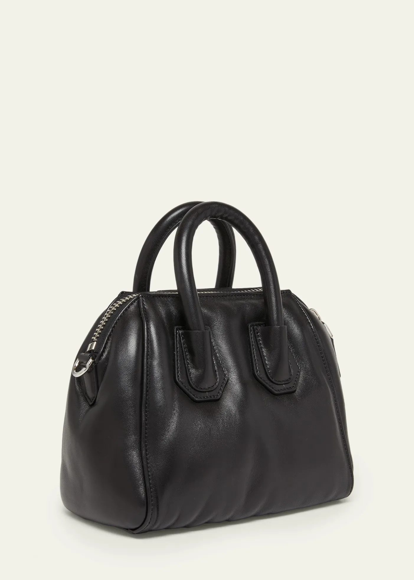 GivenchyAntigona Puffy Top-Handle Bag in Leather