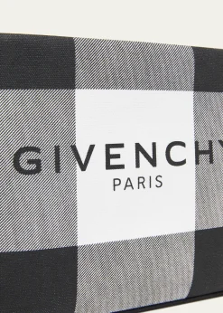 GivenchyLogo Check Pouch Bag