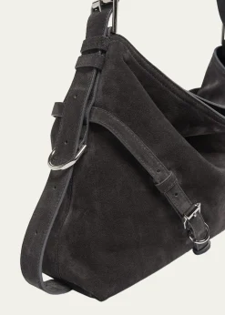 GivenchyMedium Voyou Suede Shoulder Bag