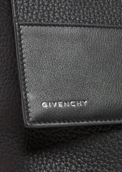 GivenchyMen's Leather Flap-Top Crossbody Bag