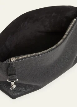 GivenchyMen's Leather Flap-Top Crossbody Bag