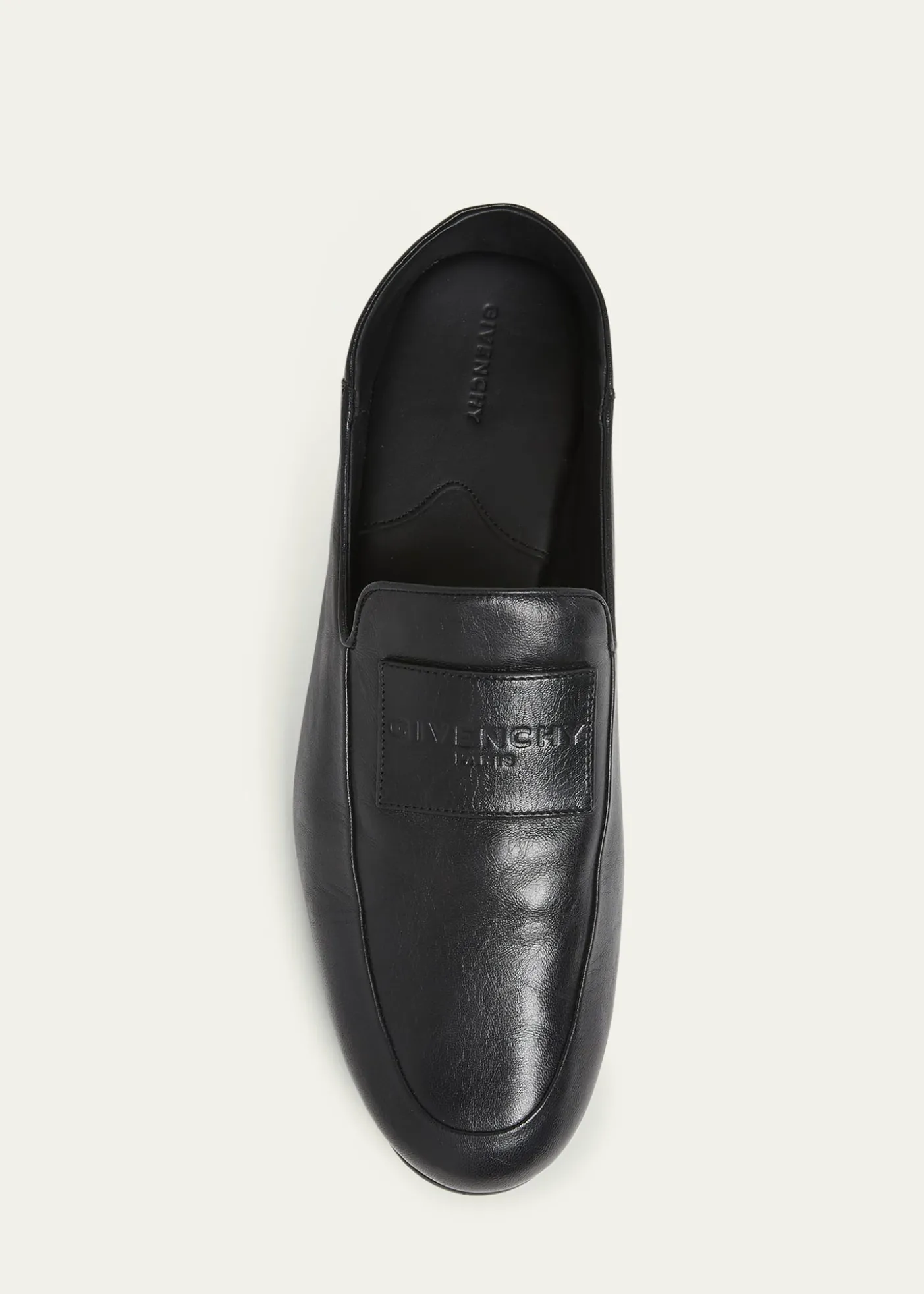 GivenchyMen's Label Leather Foldable Loafers