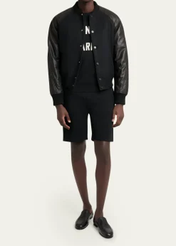 GivenchyMen's Leather Elasticized Loafers