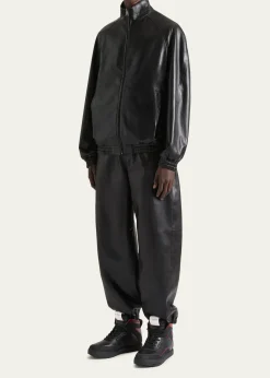 GivenchyMen's Leather High-Top Sneakers