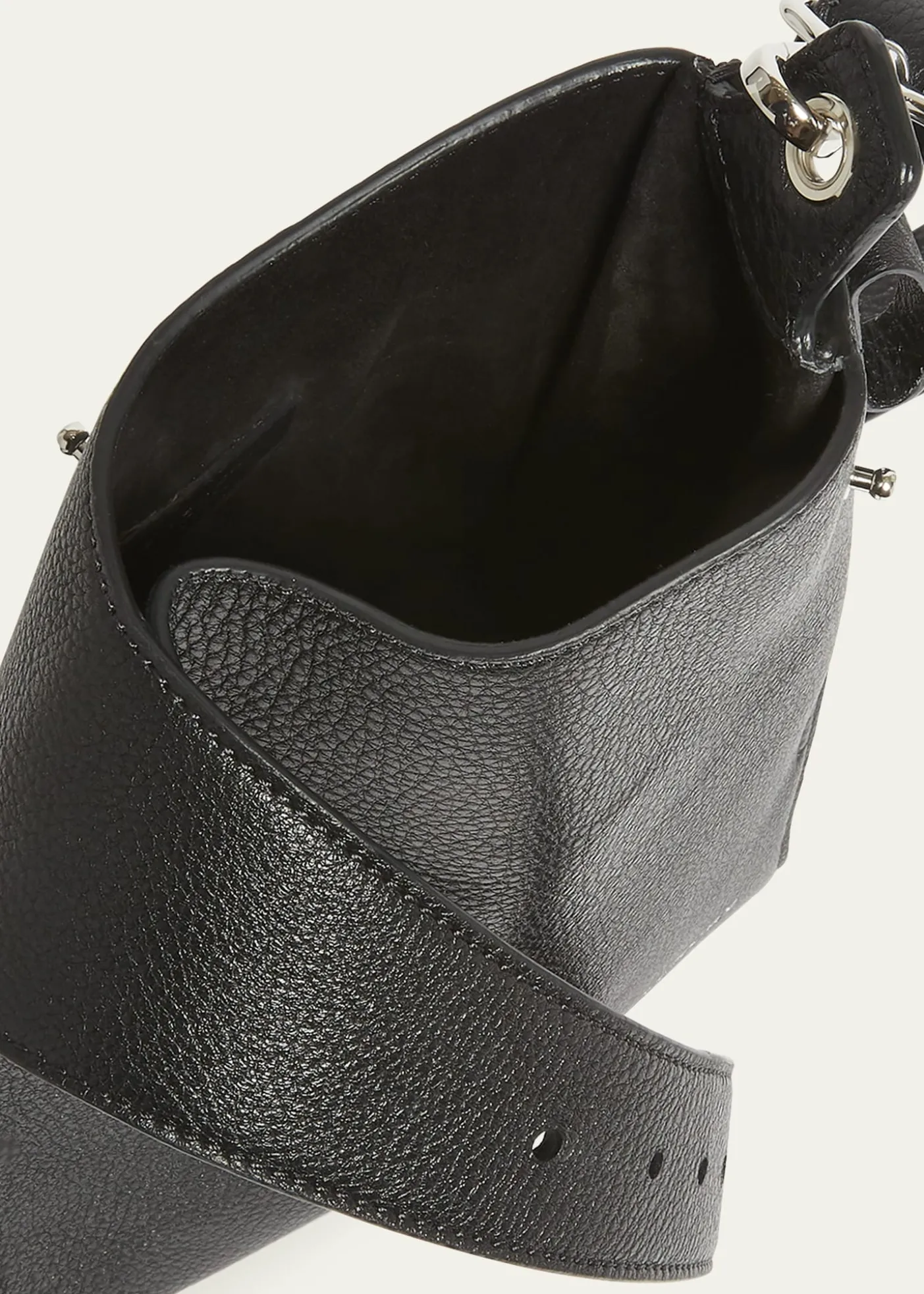 GivenchyMen's Small Belted Leather Crossbody Bag