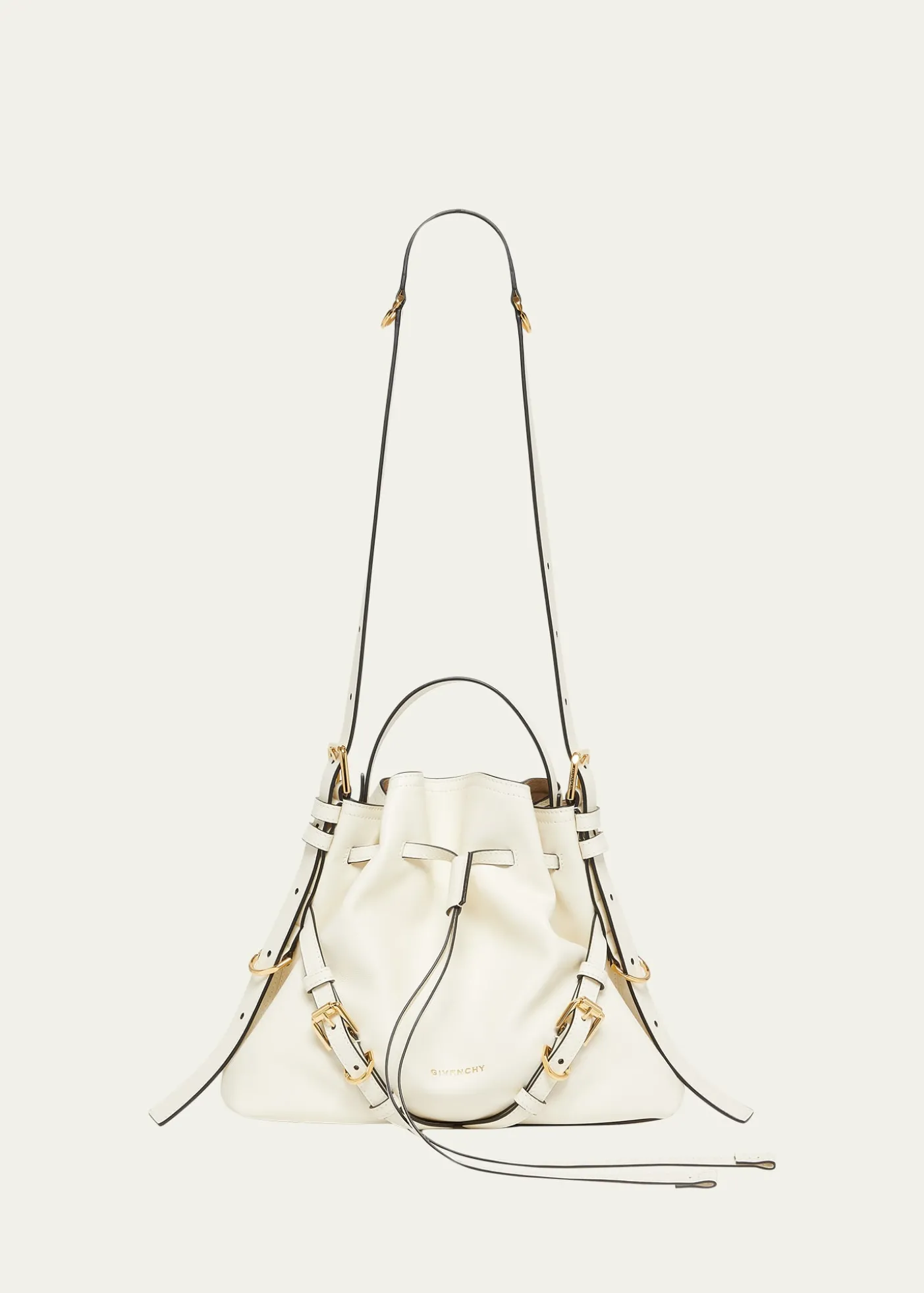 GivenchyVoyou Small Buckle Shoulder Bag in Leather