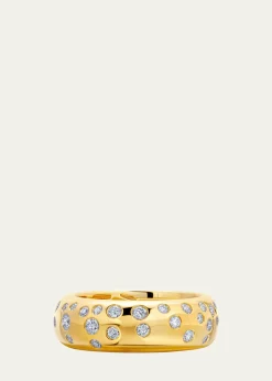 Graziela Gems18K Dazzling Floating Diamond Cigar Band