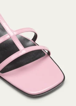 GucciDivine Leather Slingback Sandals
