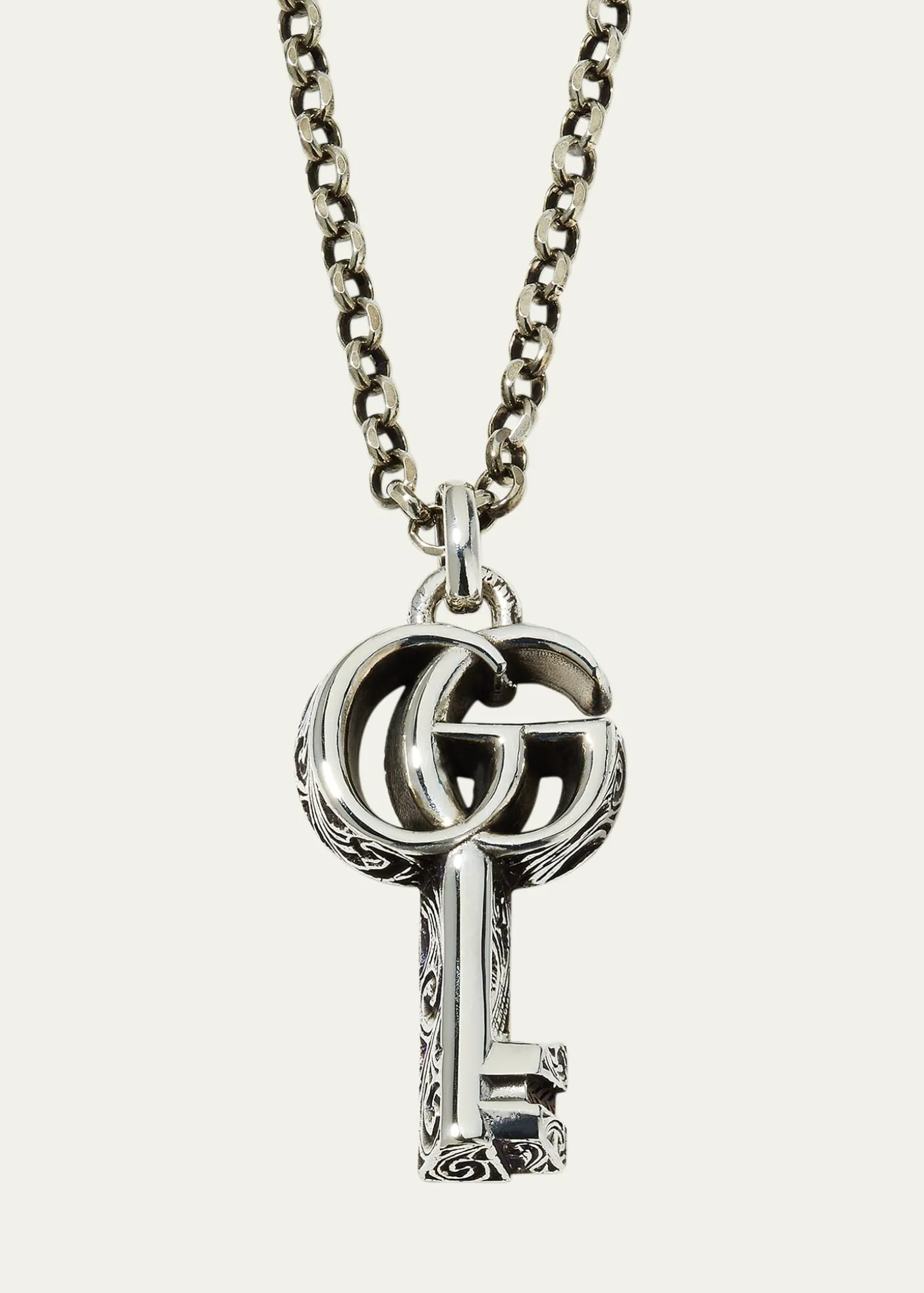 GucciGG Marmont Key Pendant Necklace