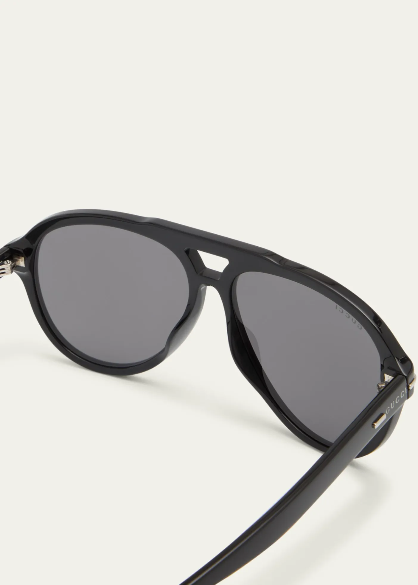 GucciMen's GG1443Sm Acetate Aviator Sunglasses