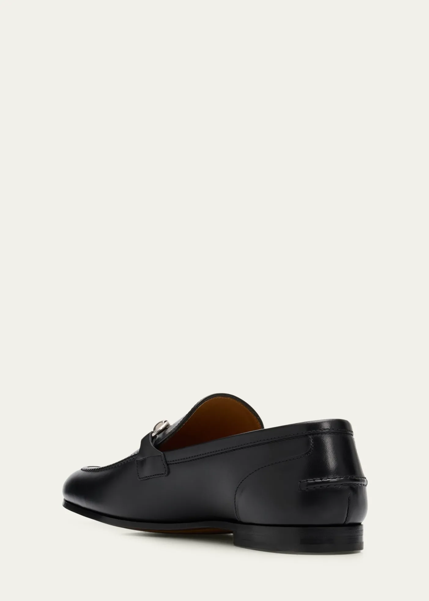 GucciMen's Jordaan Moccasin Leather Bit Loafers