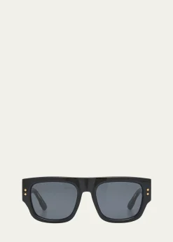 GucciMen's Oversized Rectangle Sunglasses