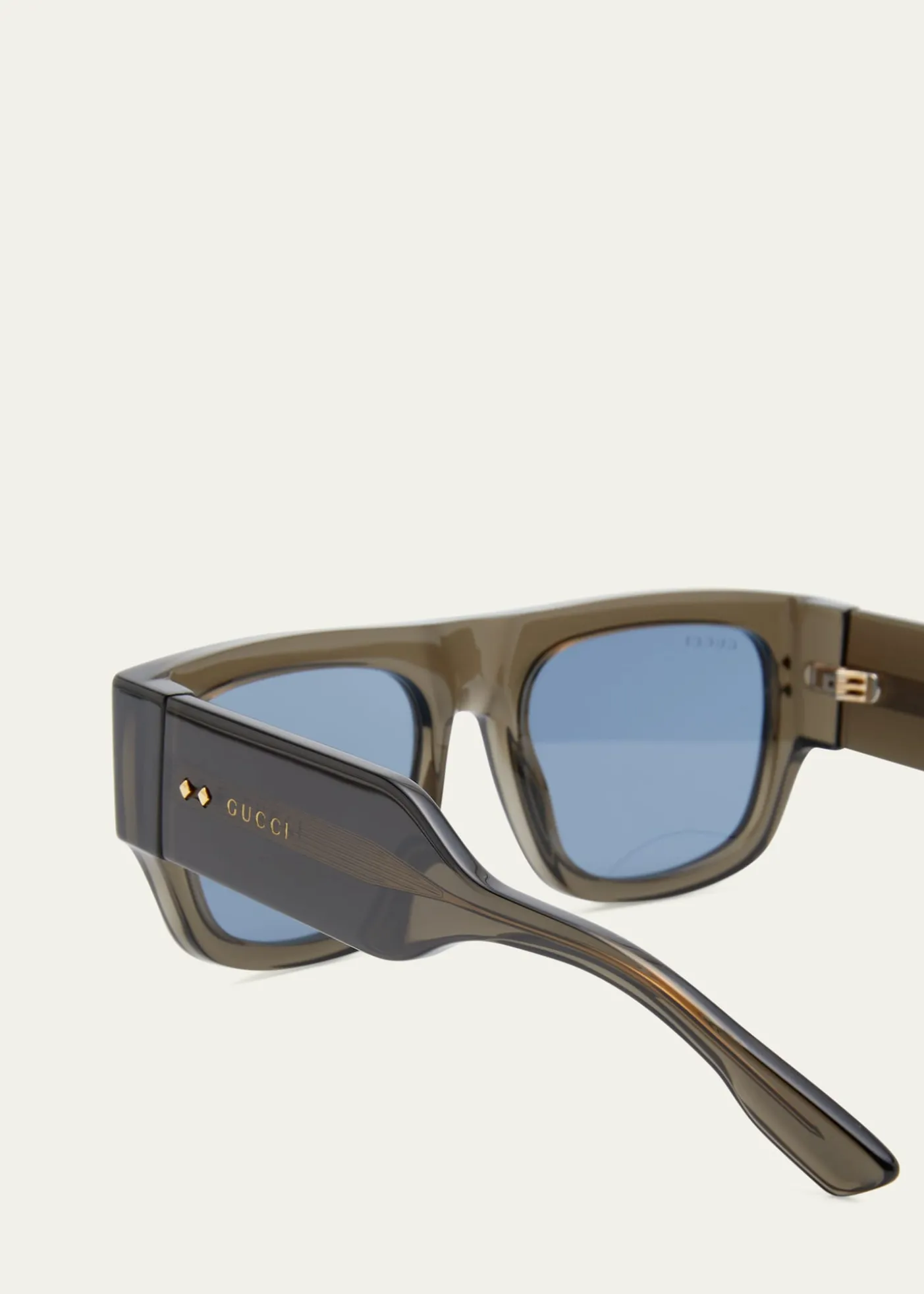 GucciMen's Oversized Rectangle Sunglasses