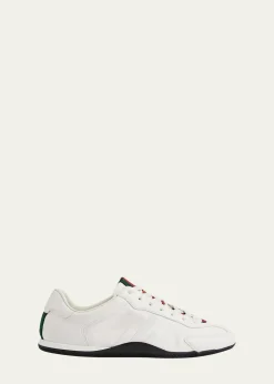 GucciMen's Shift Leather Low-Top Sneakers