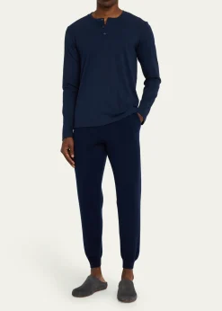 HanroMen's Living Henley T-Shirt