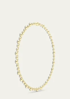 HauteCarat18K Georgian Cut Lab Grown Diamond Necklace