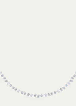 HauteCarat18K Mixed Shape Lab Grown Diamond Necklace