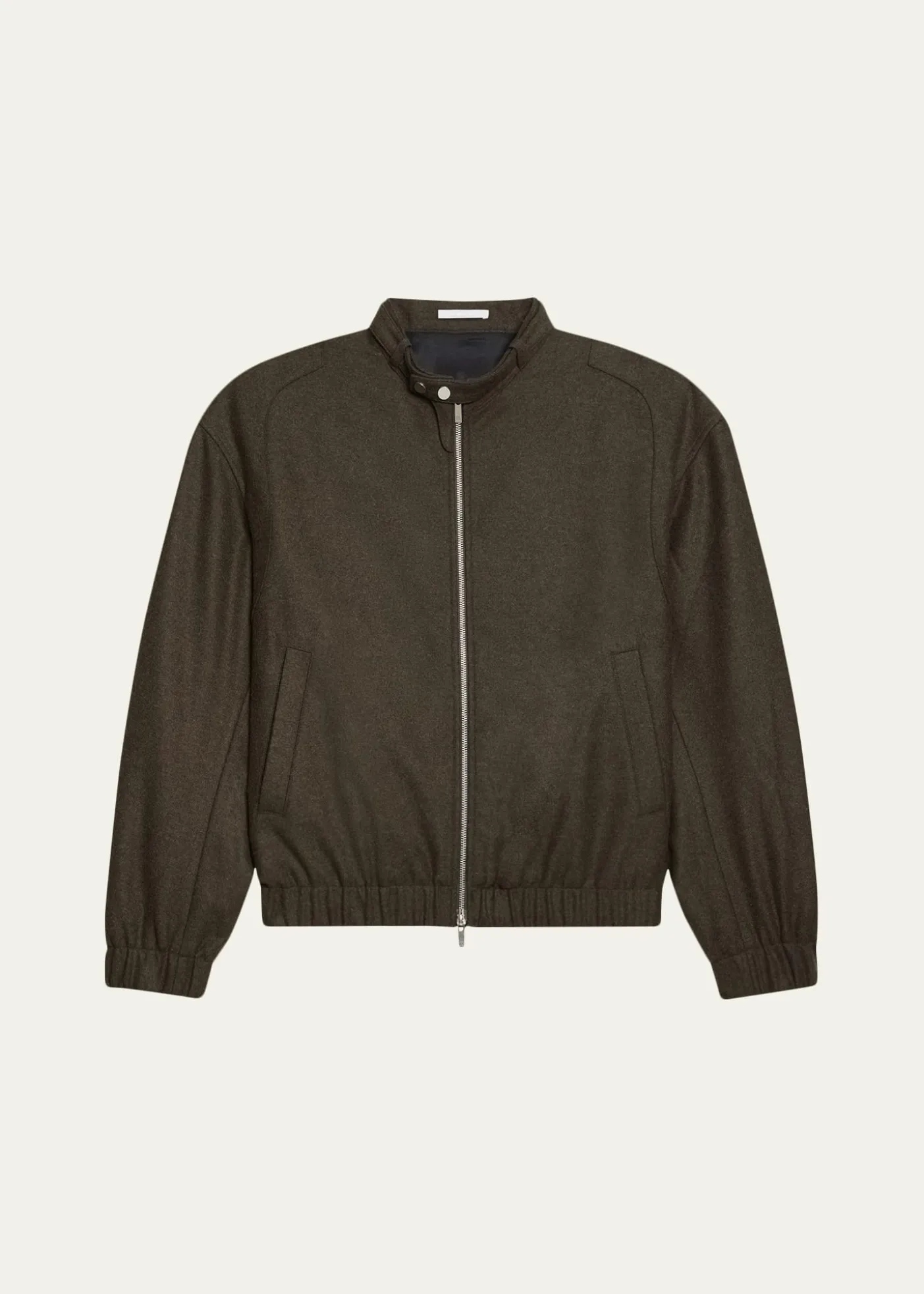 Helmut LangMen's Belted Wool-Blend Bomber Jacket