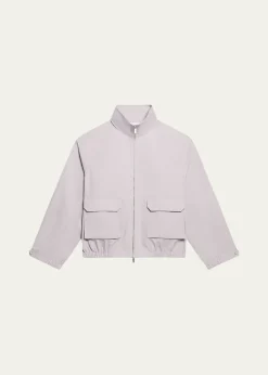 Helmut LangMen's Utility Cropped Parka Jacket