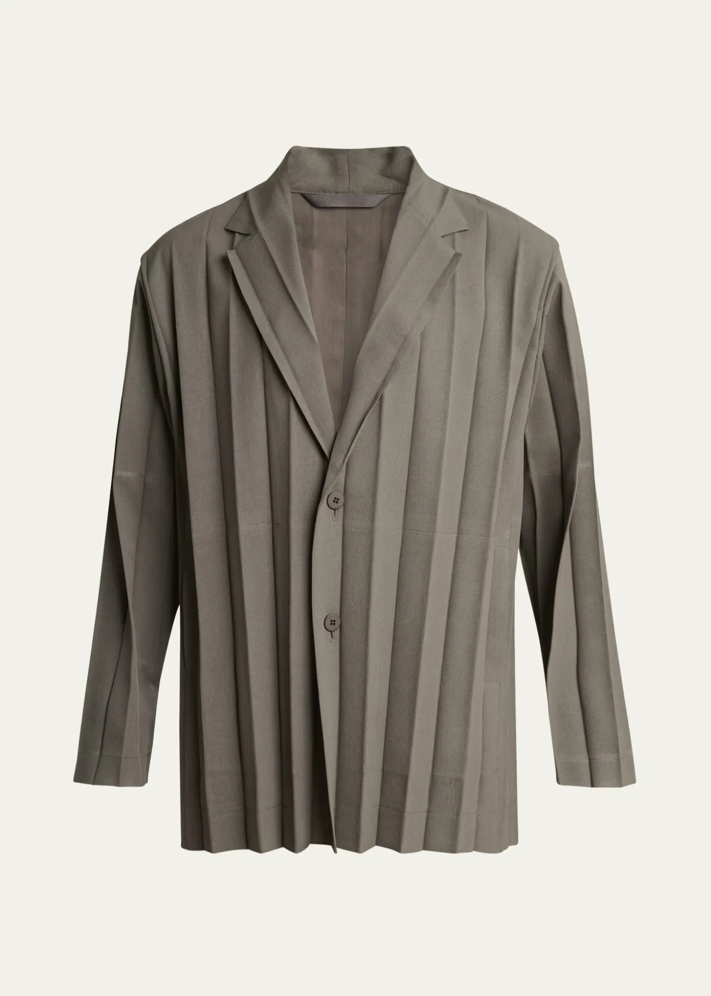 Homme Plisse Issey MiyakeMen's Edge Ensemble Pleated Sport Coat