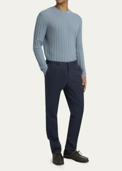 Homme Plisse Issey MiyakeMen's Poplin Straight Leg Trousers