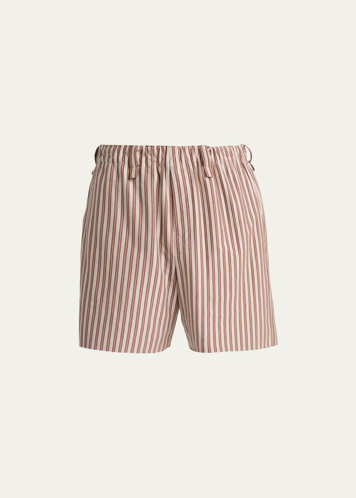 Homme Plisse Issey MiyakeMen's Multi-Stripe Jersey Flat-Front Shorts