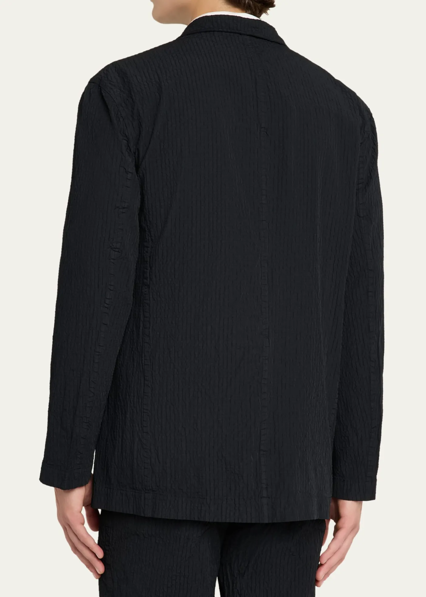 IM MENMen's Polyester Shrink Dye Sport Coat