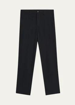 IM MENMen's Shrink Dye Flat-Front Pants