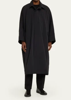 IM MENMen's Wind Oversized Taffeta Coat