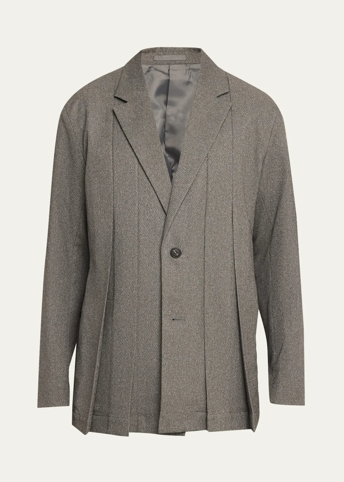 IM MENMen's Wool Like Tweed Jacket