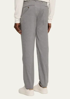 IncotexMen's Super 150s Wool Dress Pants