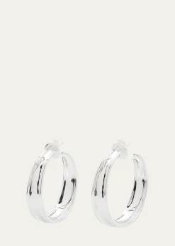 IppolitaGoddess Hoop Earrings in Sterling Silver