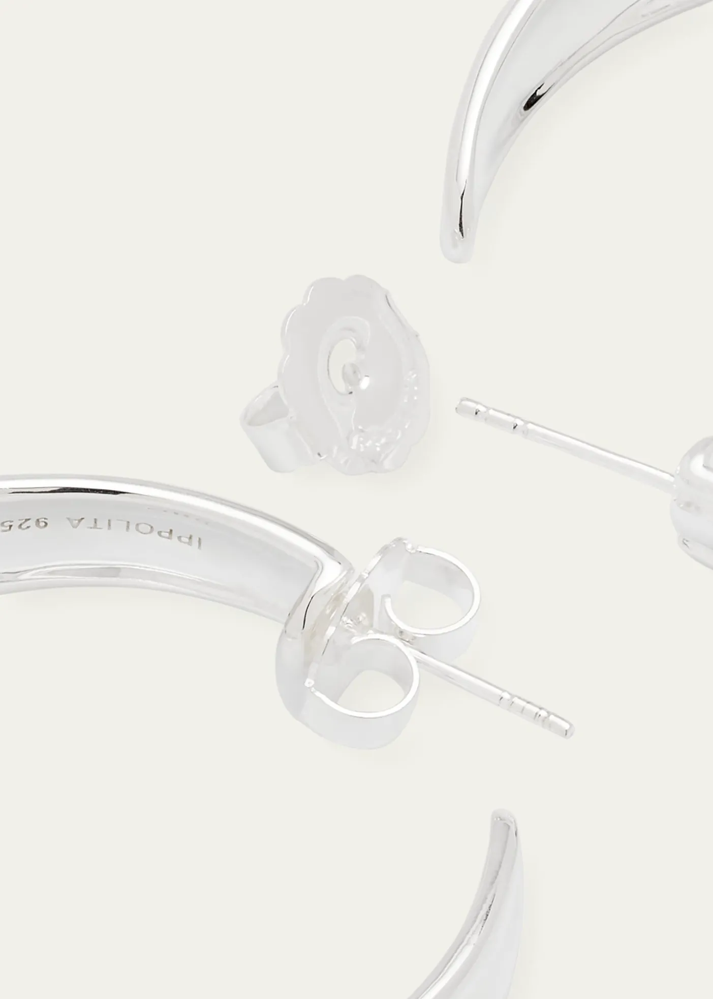 IppolitaGoddess Hoop Earrings in Sterling Silver