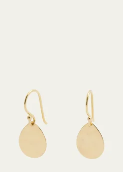 Ippolita18K Classico Crinkle Hammered Teardrop Earrings, S