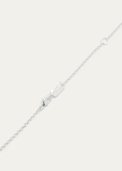 IppolitaLarge Teardrop Pendant Necklace in with Diamonds