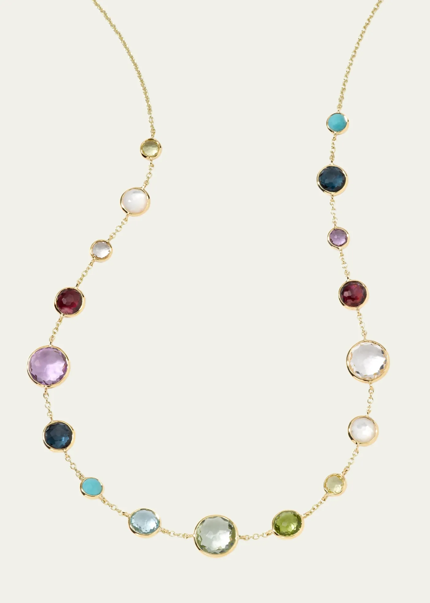 IppolitaLollitini Short Necklace in 18K Gold