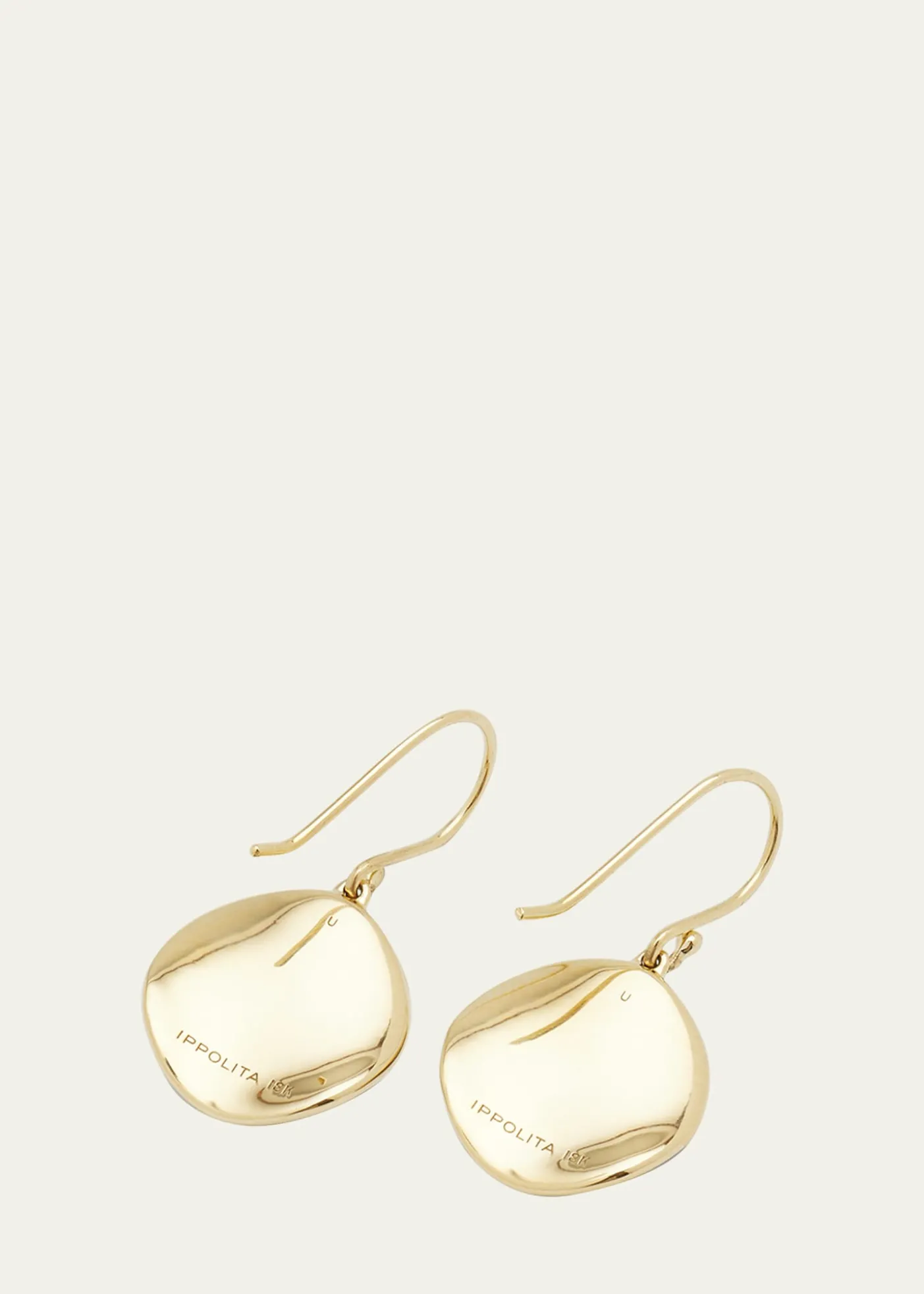 IppolitaMedium Flower Drop Earrings in 18K Gold with Diamonds