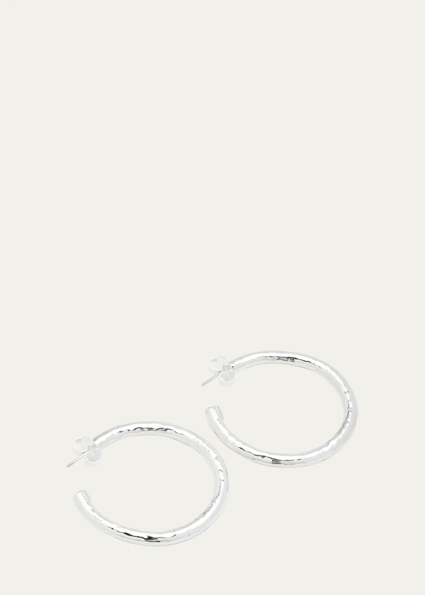 IppolitaMedium Hoop Earrings in Sterling Silver