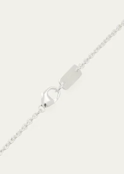IppolitaOval Station Necklace in Sterling Silver