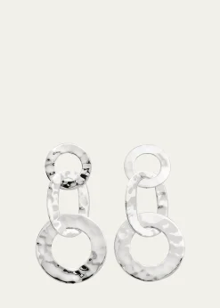 IppolitaRoma Links Post Earrings in Sterling Silver
