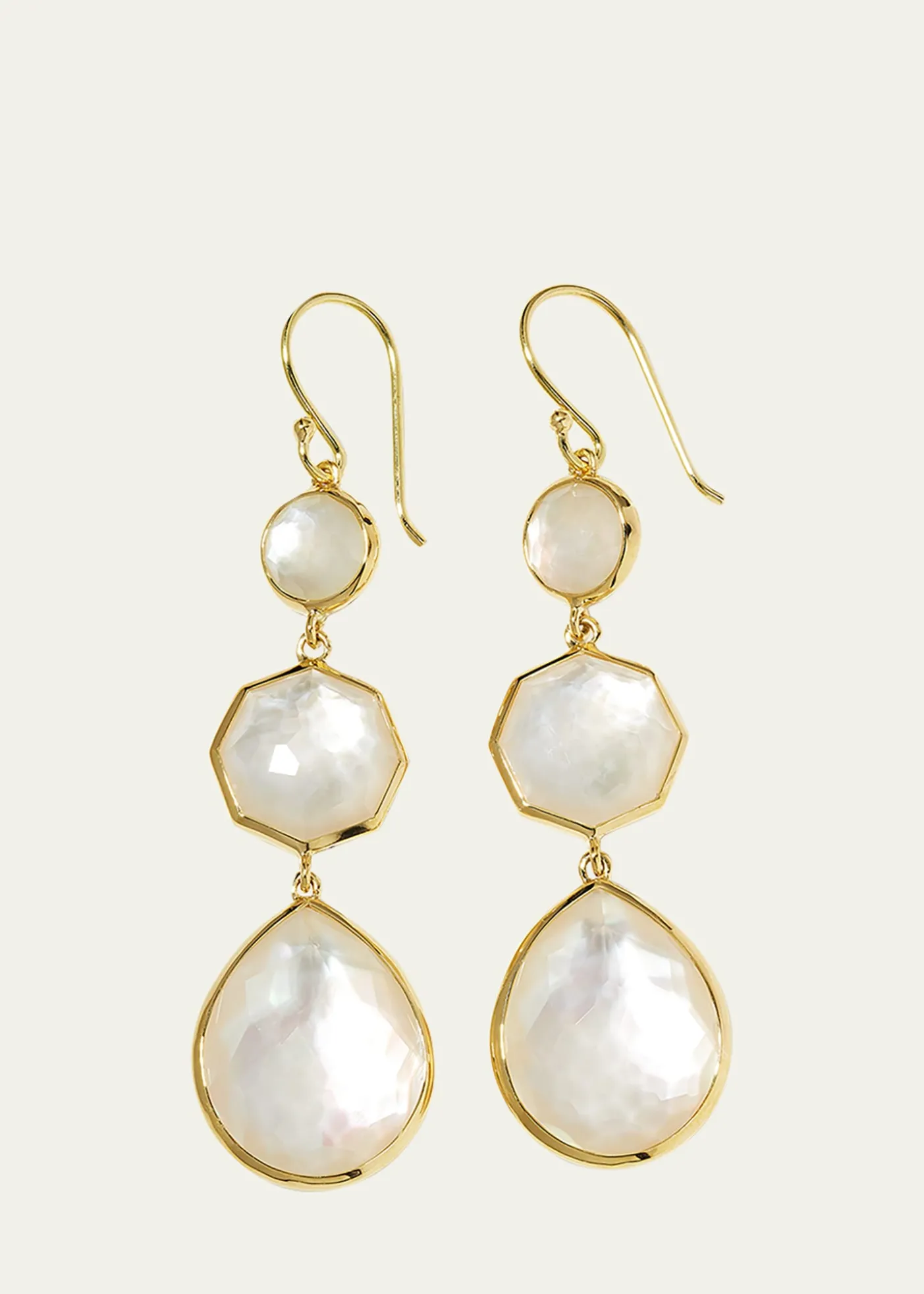 IppolitaSmall Crazy 8's Earrings in 18K Gold