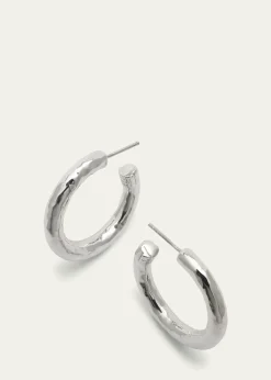 IppolitaSmall Hoop Earrings in Sterling Silver