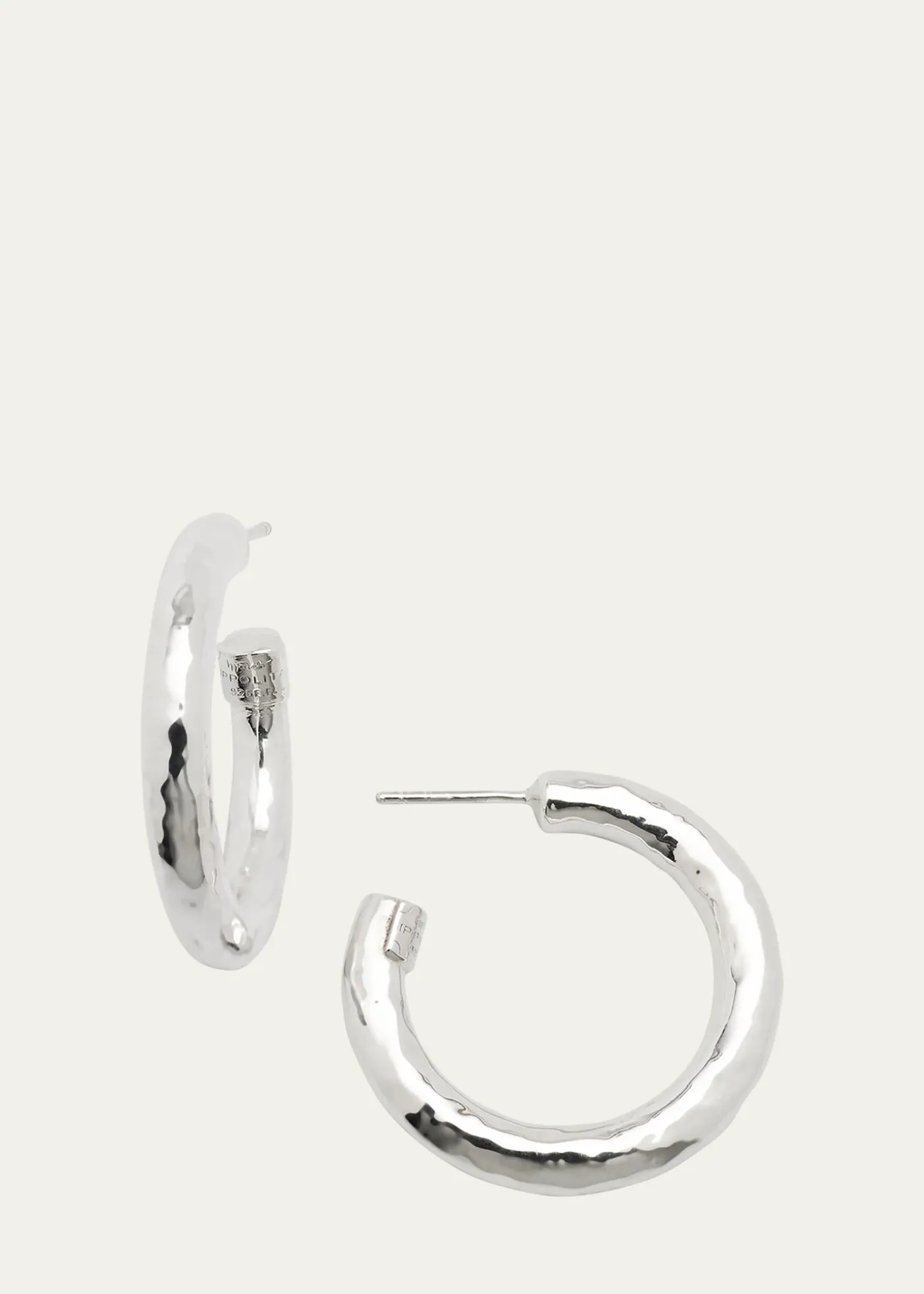 IppolitaSmall Hoop Earrings in Sterling Silver