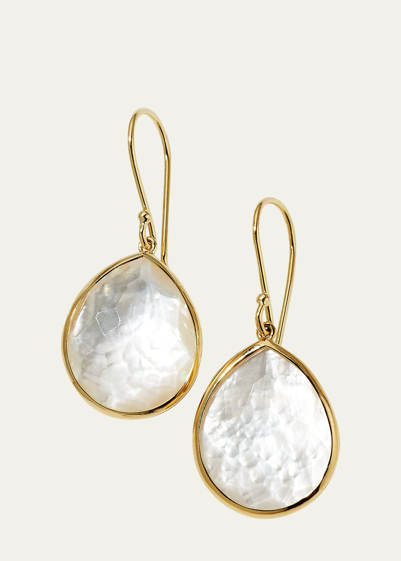 IppolitaSmall Teardrop Earrings in 18K Gold